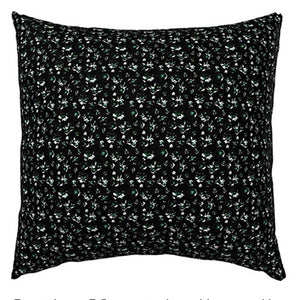 
                  
                    Load image into Gallery viewer, Housse de Coussin. Petit Plumeria Vert-Noir
                  
                