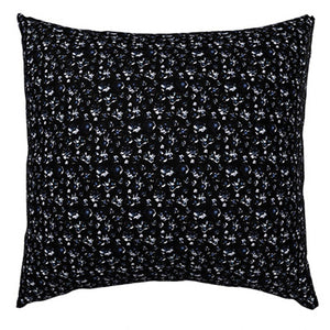 
                  
                    Load image into Gallery viewer, Housse de Coussin. Petit Plumeria Sablé-Noir
                  
                