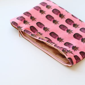 
                  
                    Load image into Gallery viewer, Pochette ananas corail
                  
                