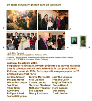 
                  
                    Load image into Gallery viewer, Unis Vert l&amp;#39;Art. Exposition collective. Octobre 2012
                  
                