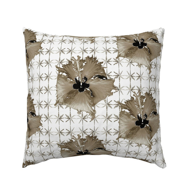 Coussin décoratif Hibiscus OR_HI-1 – BRIGITTE THERIAULT