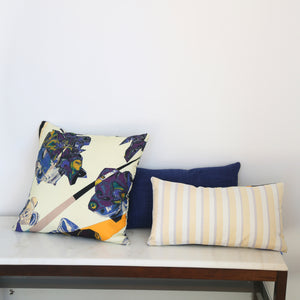
                  
                    Load image into Gallery viewer, Large Yellow Line Cushion_HA-23
                  
                