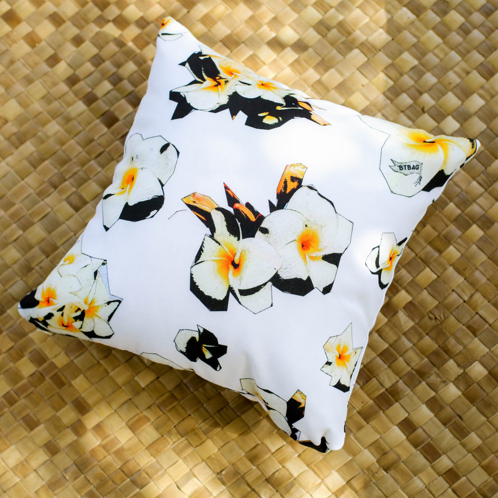 
                  
                    Load image into Gallery viewer, Yellow Plumeria pillow
                  
                
