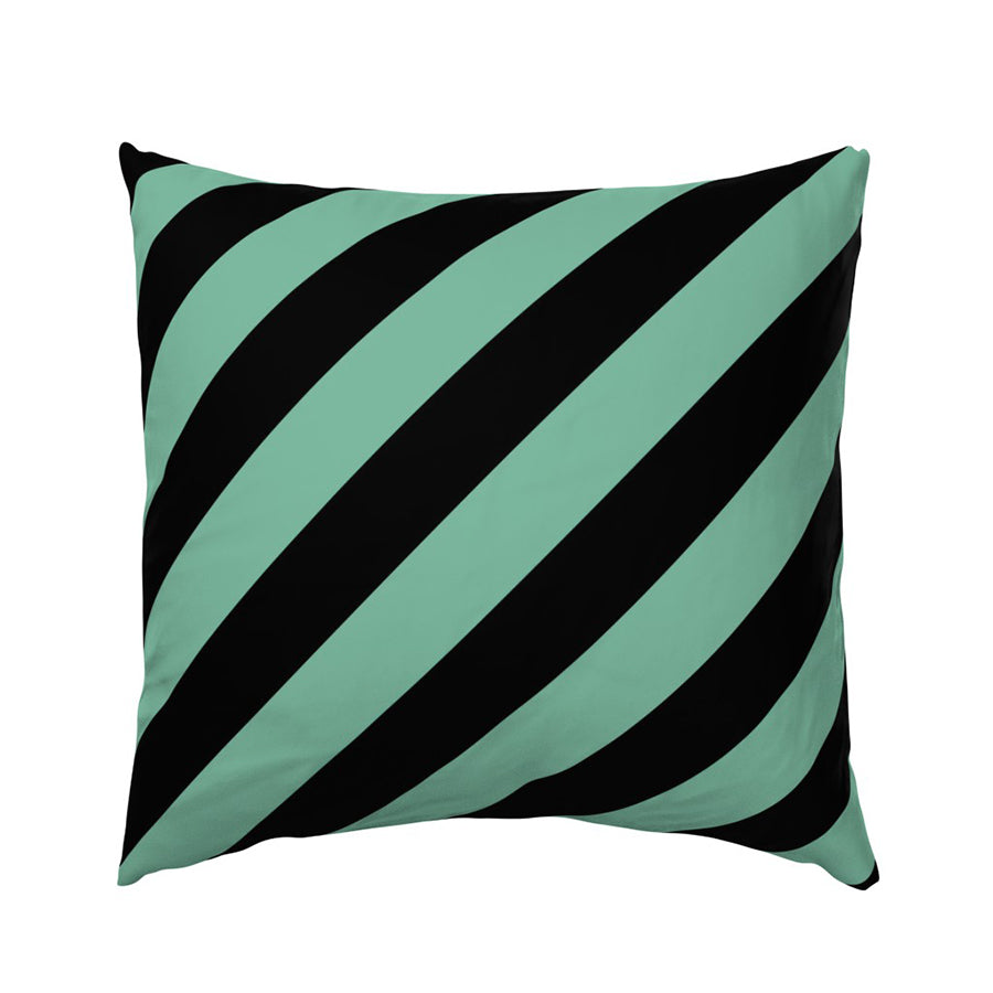 Decorative cushion Oblique green_RQ-11