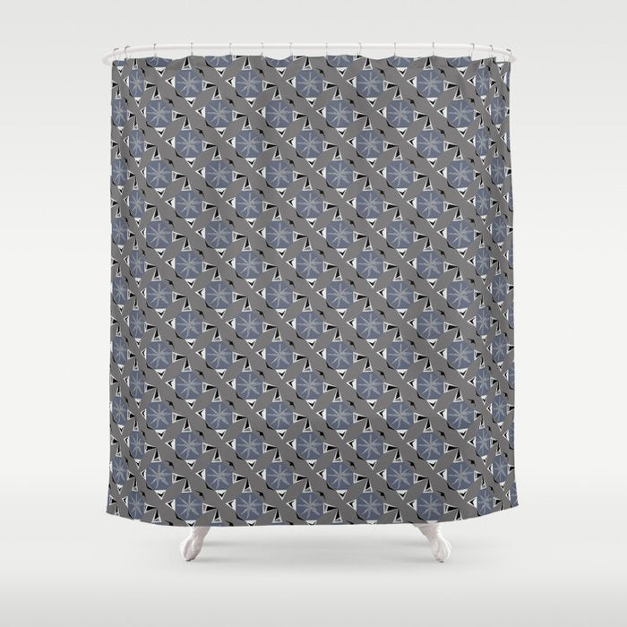Shower Curtain : Japan Blue