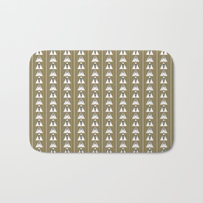 Shower Mat: May Day Gold
