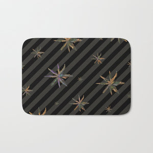 
                  
                    Load image into Gallery viewer, Shower Mat : Palm Oblique Black
                  
                