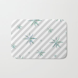 
                  
                    Load image into Gallery viewer, Shower Mat : Palm Oblique Green
                  
                