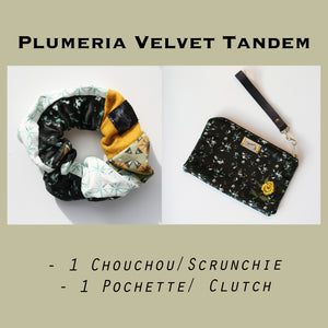 
                  
                    Load image into Gallery viewer, Plumeria Velvet Tandem
                  
                