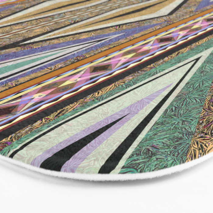 
                  
                    Load image into Gallery viewer, Shower Mat : Tribal Rainbow
                  
                