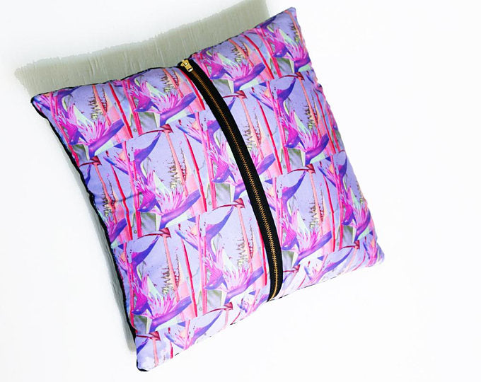 tropical design cushion